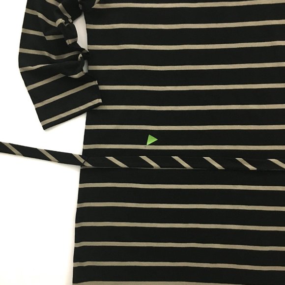 NWOT! Banana Republic Stripe Scoop Neck Belted Pocket T-Shirt Dress - M - Picture 6 of 9